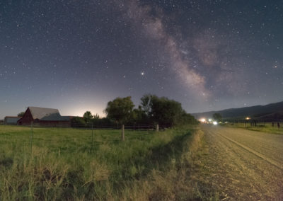 Farm Road and Milky Way Baker Oregon