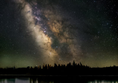 Milky Way over Island Park Reservoir, Idaho
