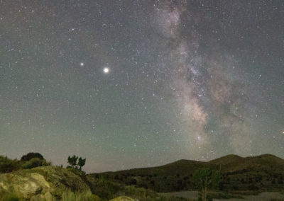 Road to the Milky Way, Chimney Rock, Utah