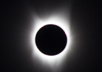 Total Solar Eclipse 2017 with Bailey's Beads in Rigby, Idaho